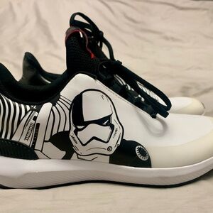Adidas Eco Ortholite Rapid Run Kids Running Shoes - Stormtrooper - Kids Size 5.5
